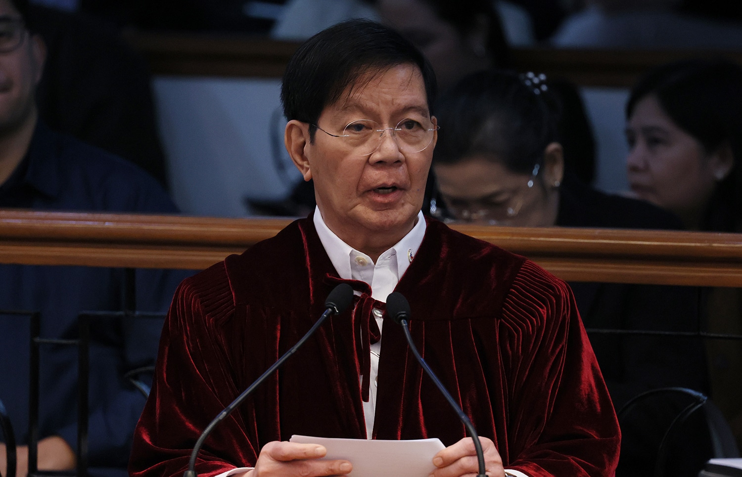 Lacson flags ‘double appropriation’ for same Taguig slope project