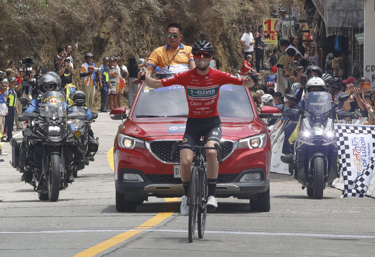 Antoine Huby wins Stage 10 Tour of Luzon