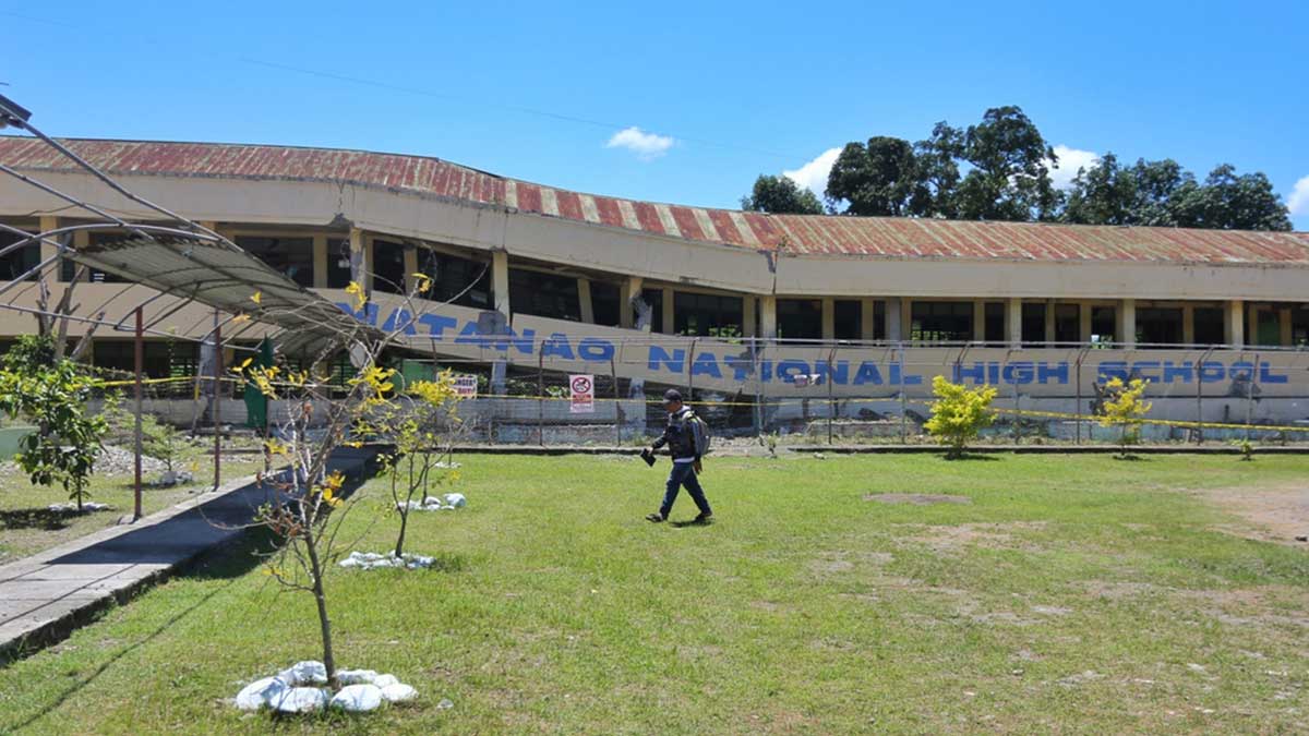 Over 1,100 classrooms damaged in 7.8-magnitude Mindanao earthquake