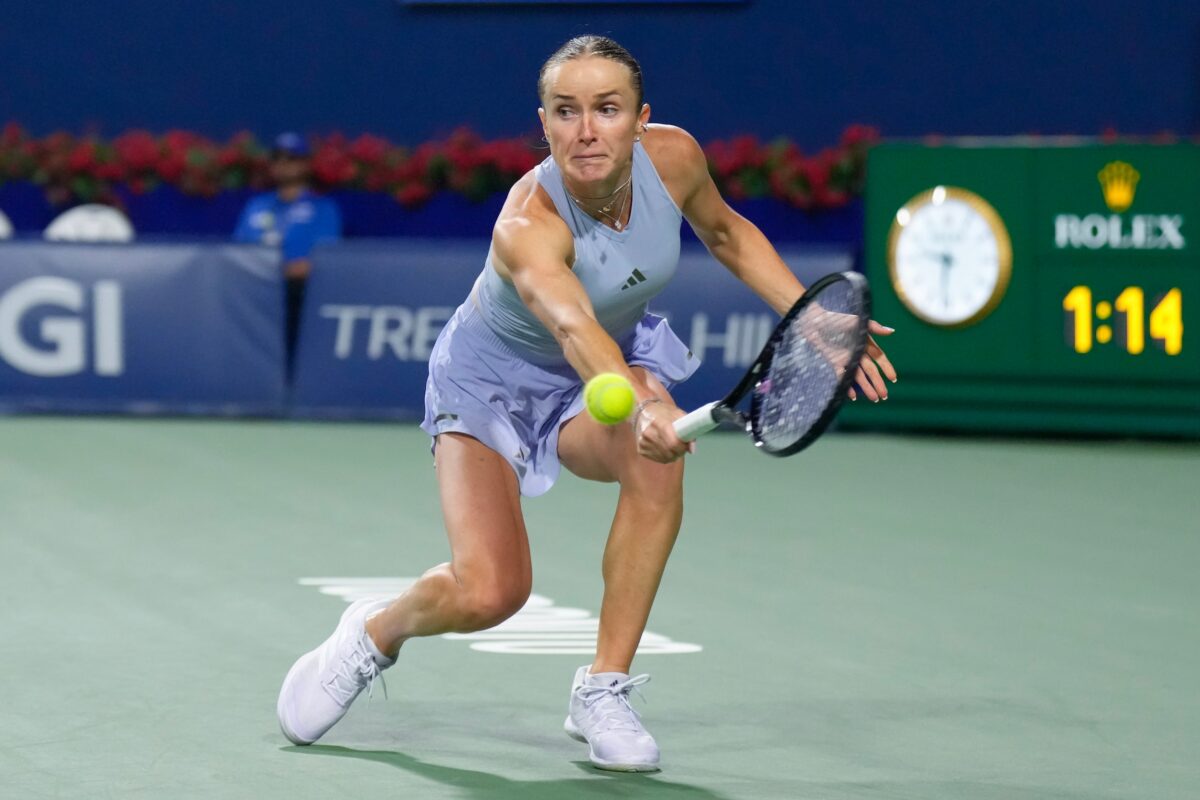 Elina Svitolina withdraws from Cincinnati Open with right ankle injury