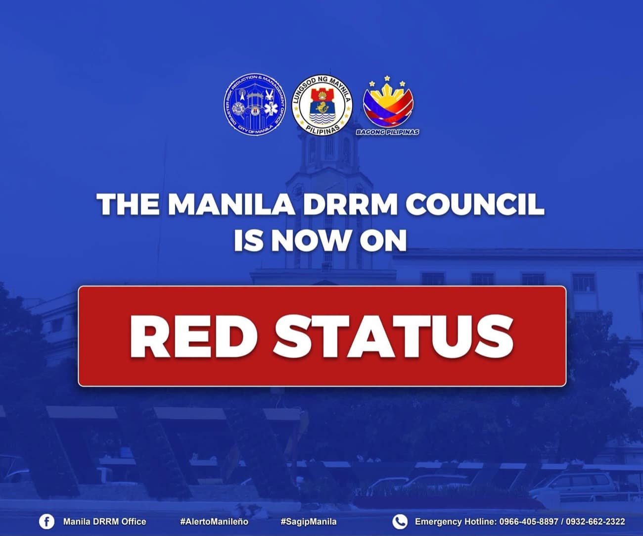 Manila DRRM dep’t on red alert for July 2 INC rally