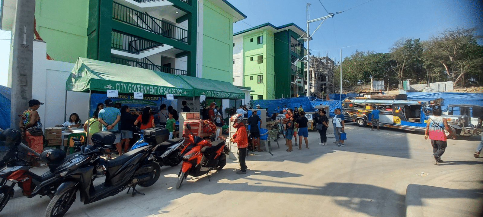 38 families relocated to Laguna for NSCR Extension project