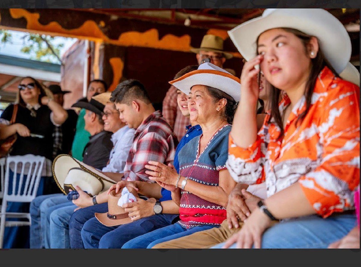 First lady Liza Marcos, son attend 30th rodeo festival in Masbate