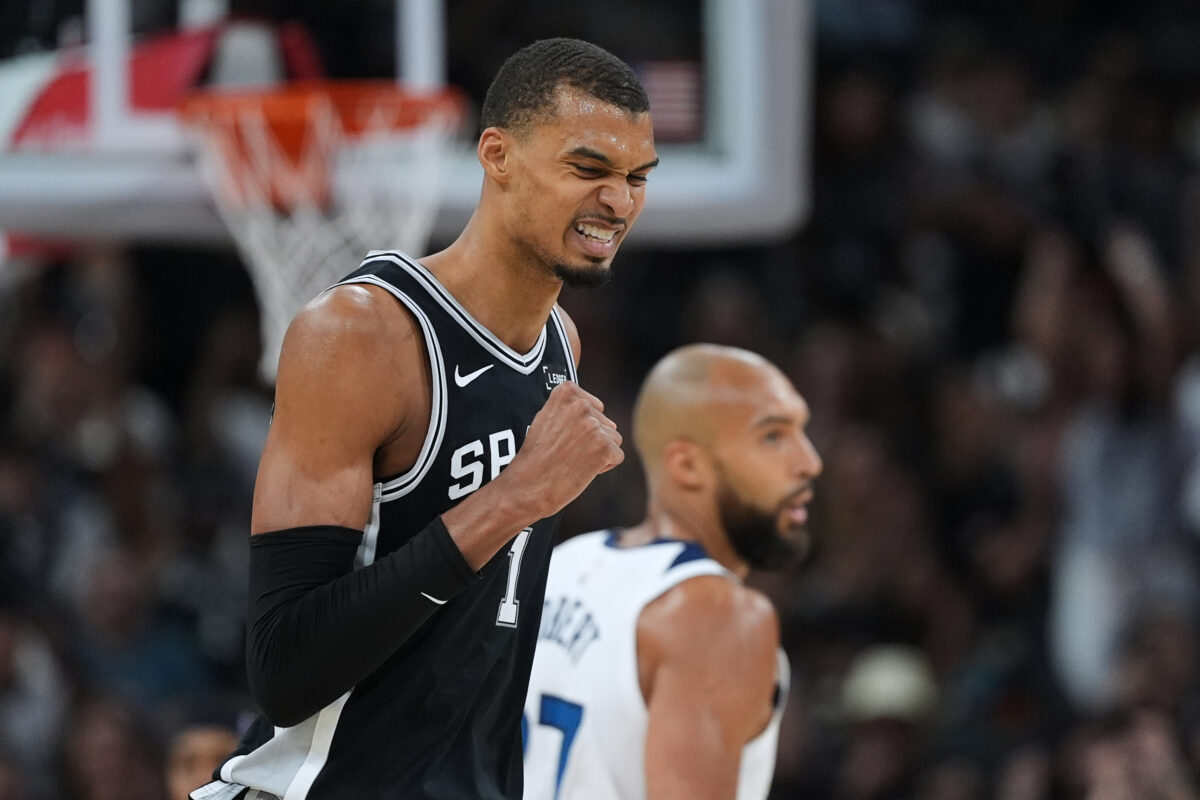 NBA scores today Victor Wembanyama Spurs vs Timberwolves Game 5 NBA Playoffs