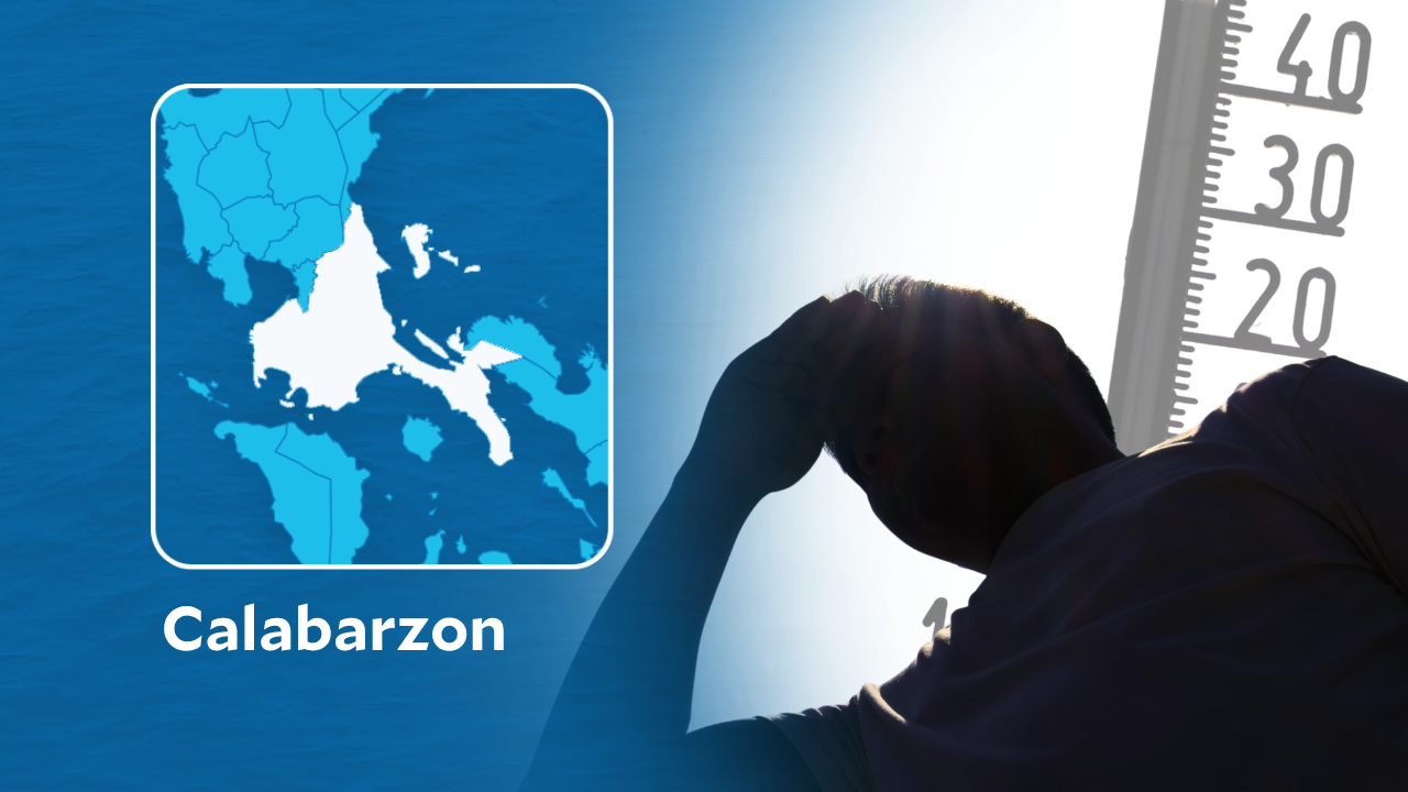 Pagasa raises heat index alert in 6 Calabarzon areas