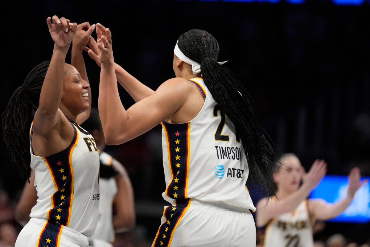 WNBA Fever vs Dream Makayla Timpson