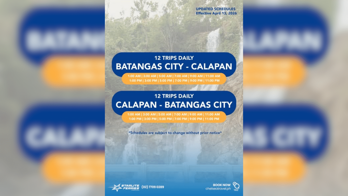 Starlite Ferries in Batangas, Calapan set 15% hike in fares, cargo rates