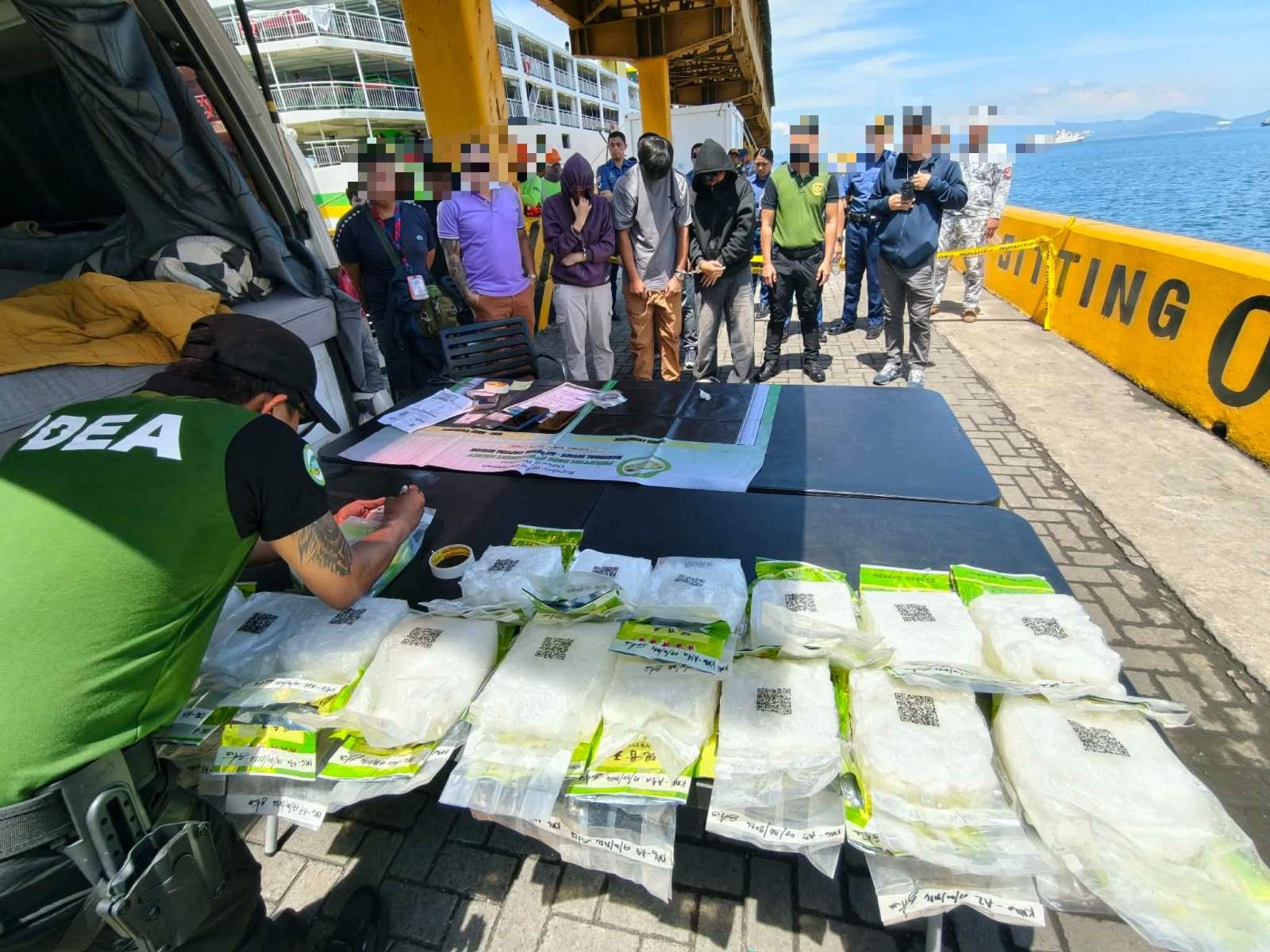 PDEA seizes P510M shabu at Batangas Port, nabs 2