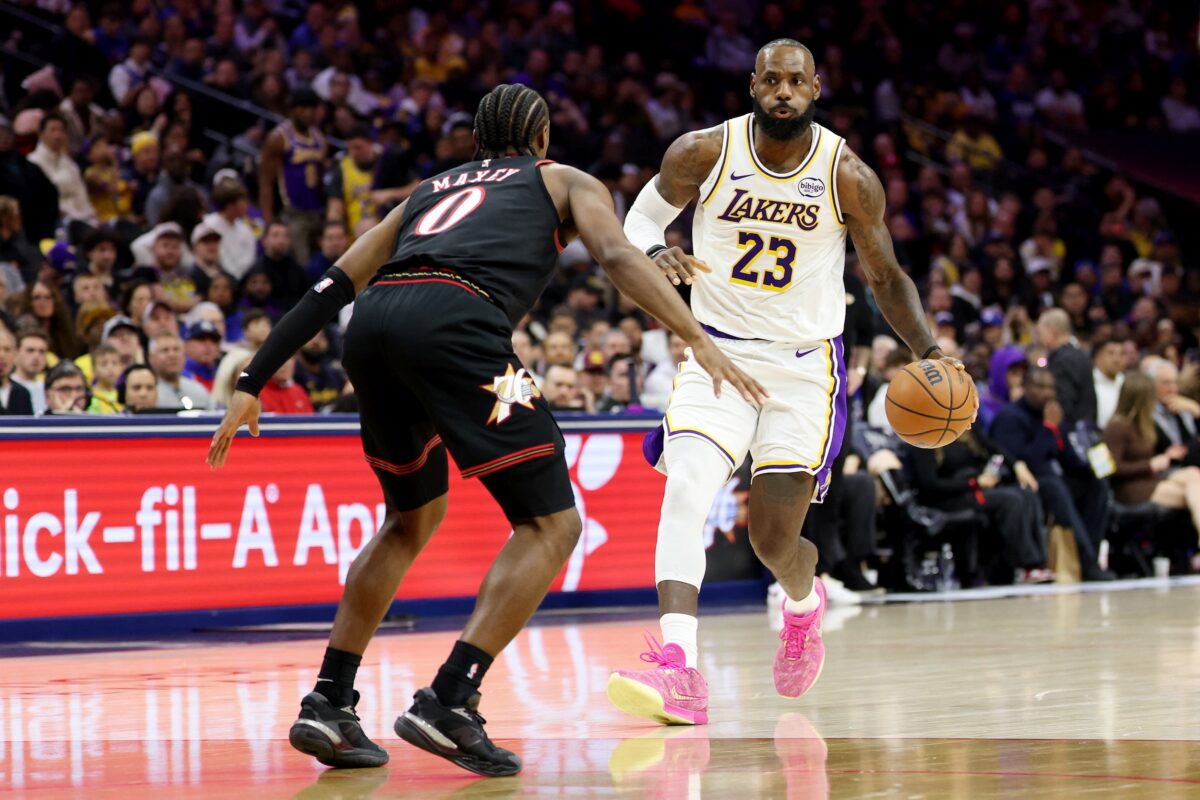 LeBron James Philadelphia 76ers NBA