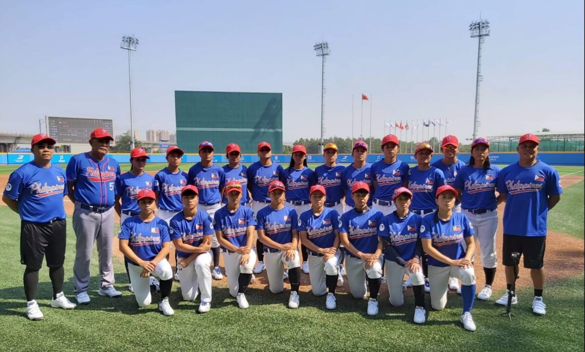 Philippines WSBC Women's Baseball World Cup in Taiwan