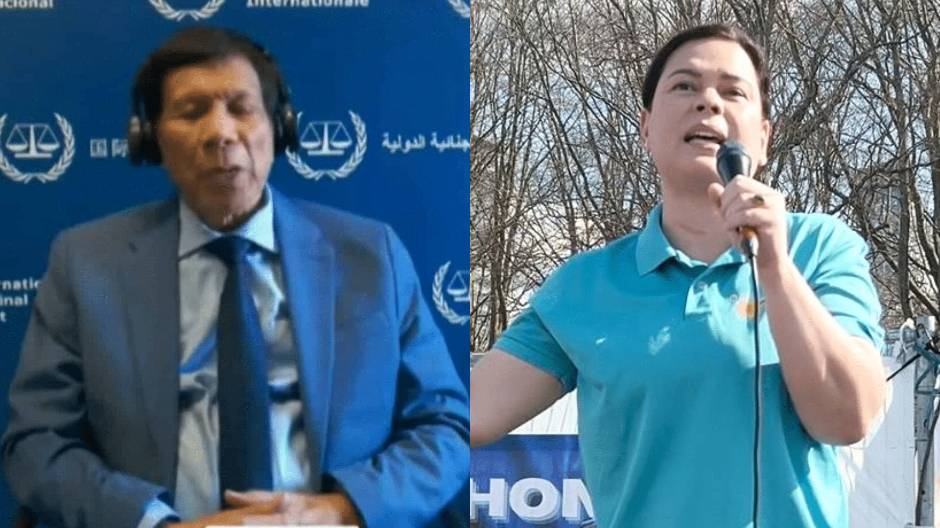 Bad day for Dutertes? Sara hit by AMLC report, Rodrigo setback at ICC