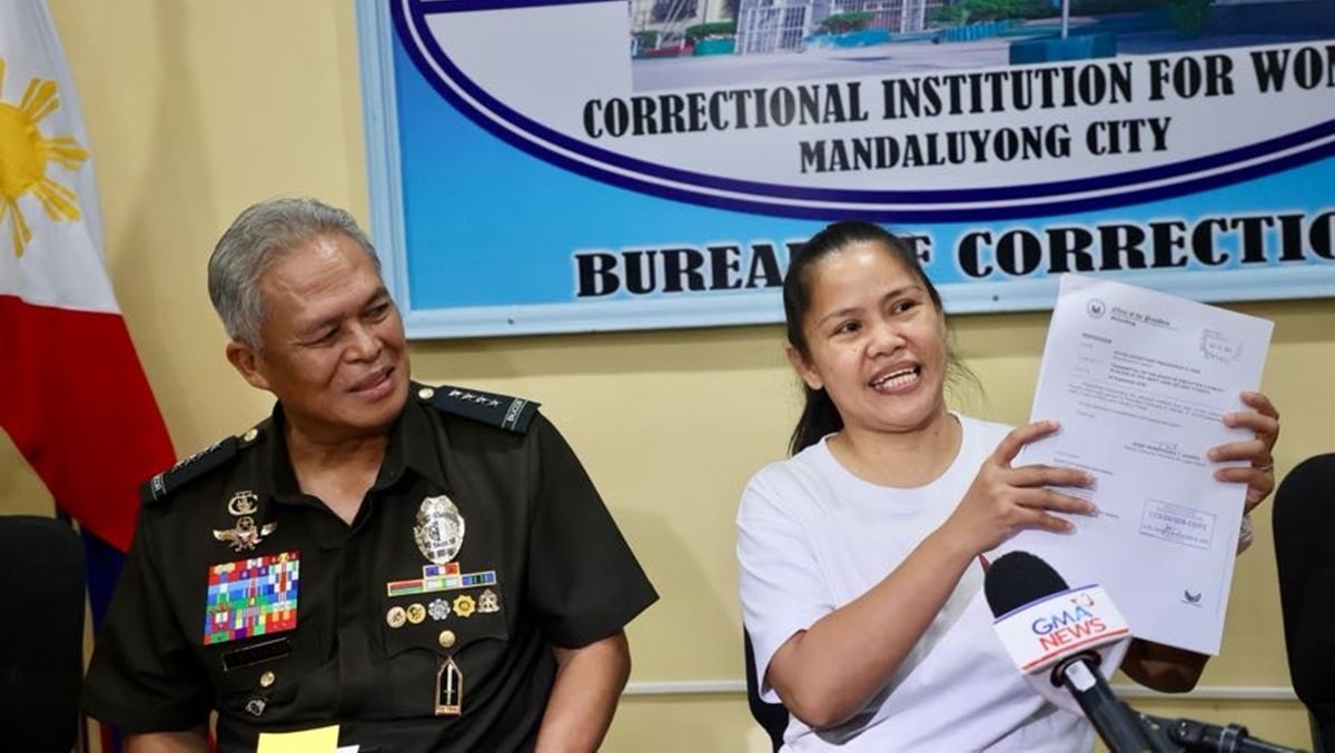 Mary Jane Veloso is finally free