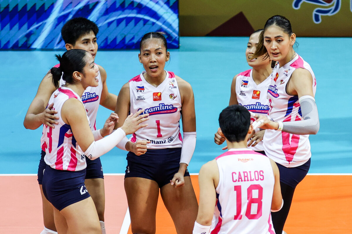 PVL Invitational Conference Jaja Santiago Minowa Creamline vs PLDT