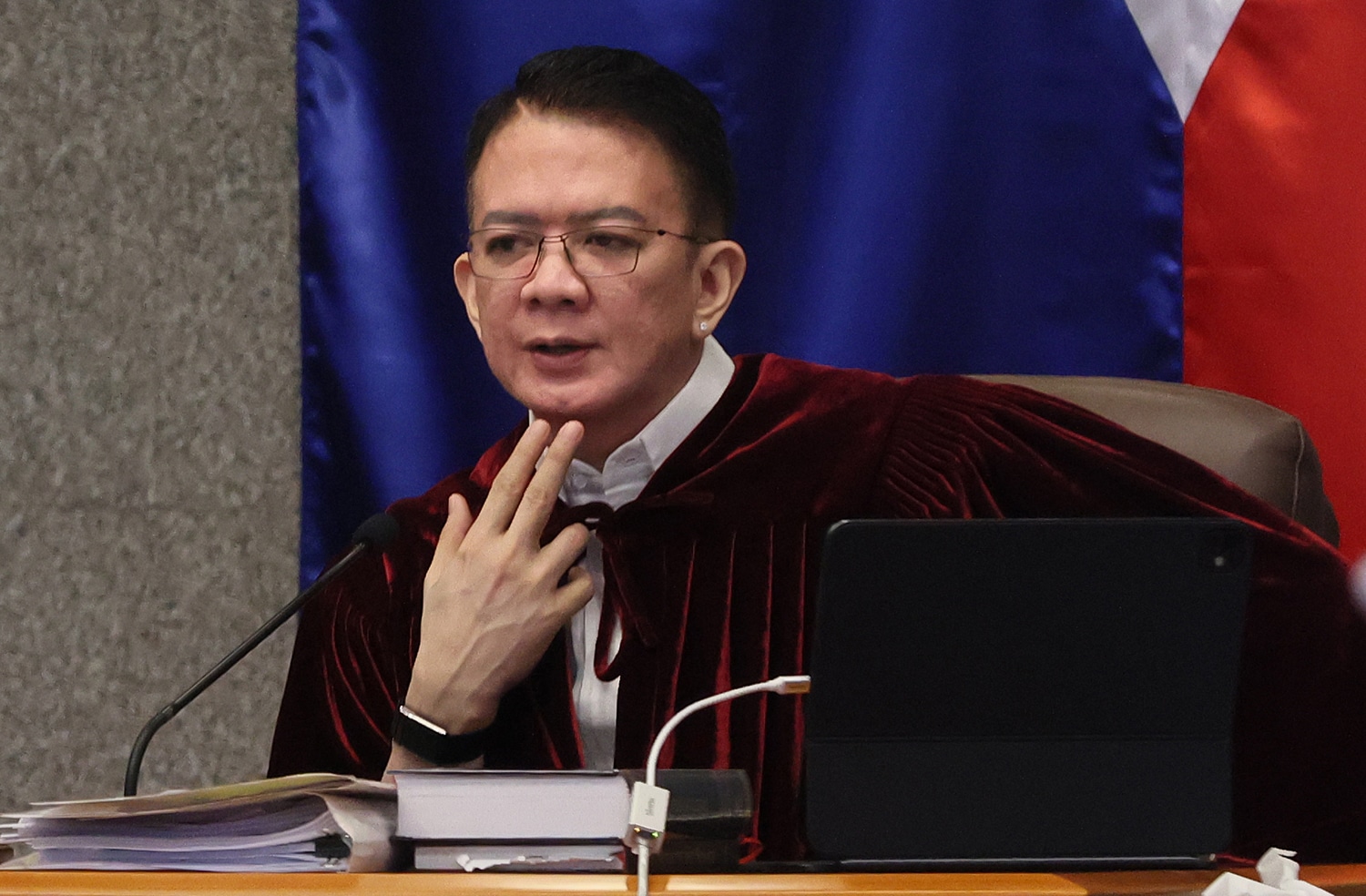 Duterte trial: Escudero to rule on counsels’ public statements on case