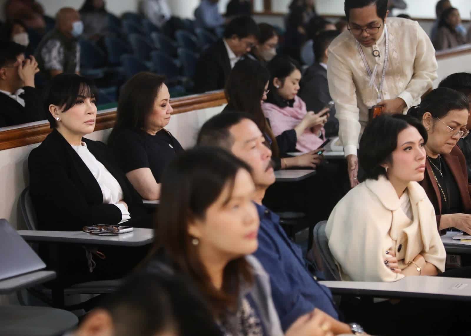 Sharon Cuneta, daughter Kakie attend Duterte impeachment trial