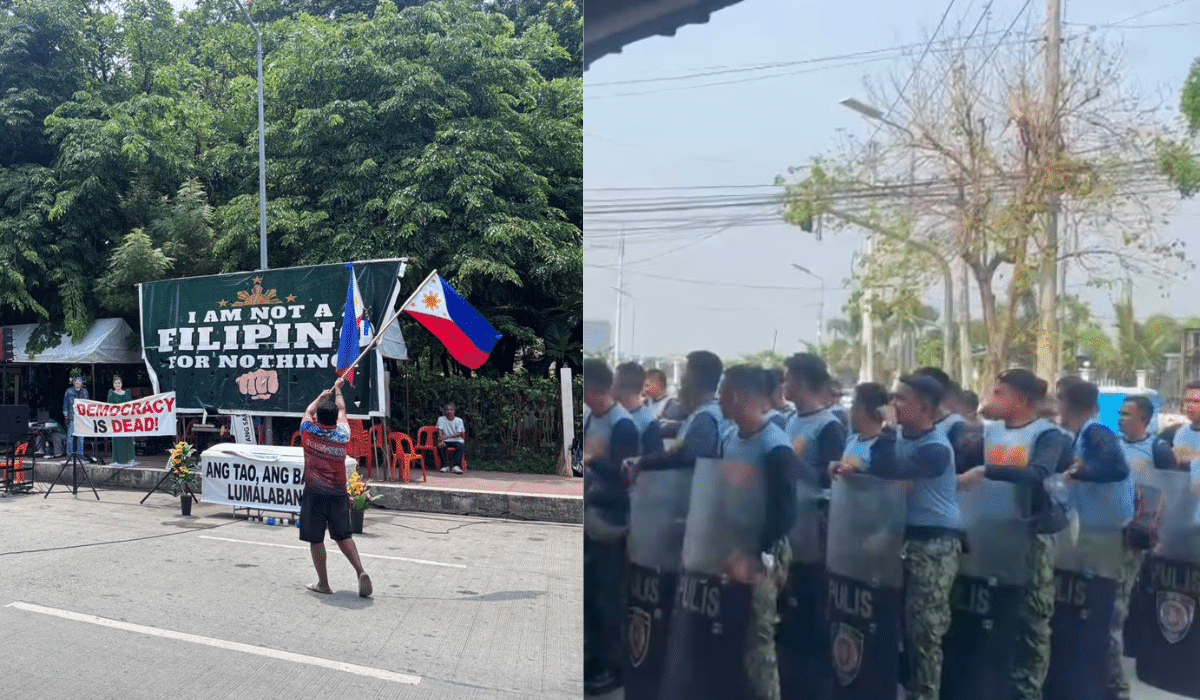 Duterte groups rally at Senate 