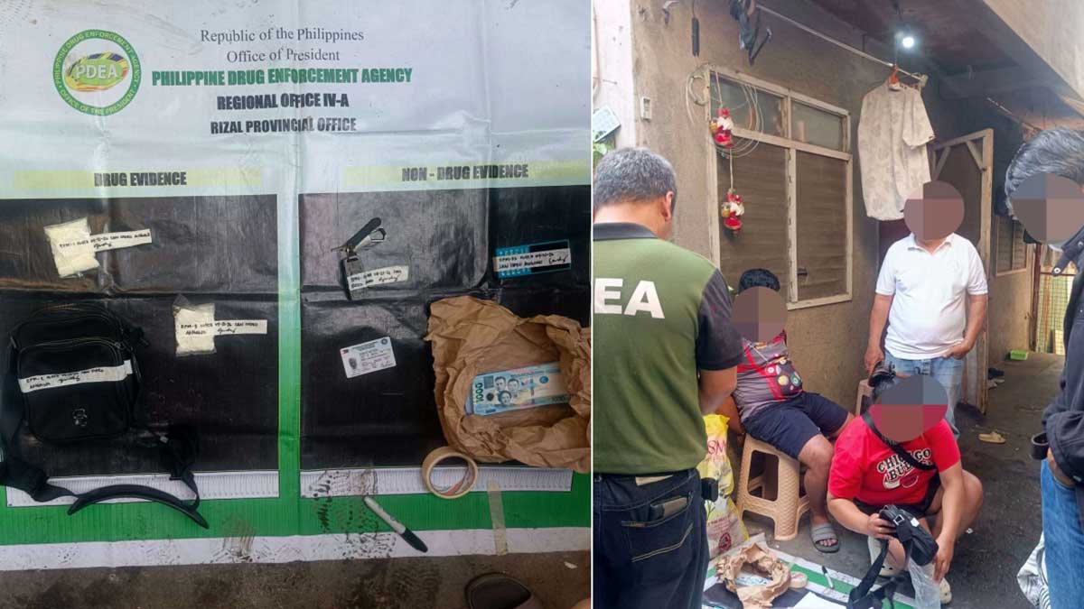 Alleged ‘high-value’ drug suspect busted; P680,000 shabu seized in Rizal