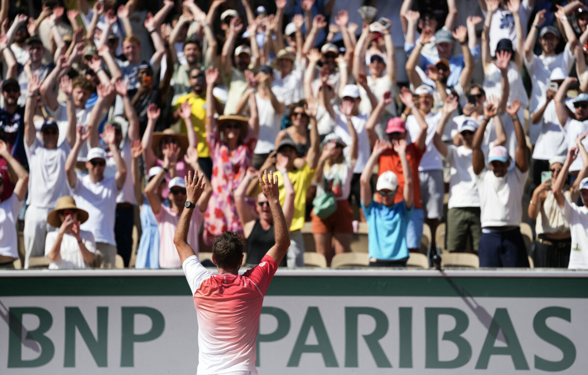 Stan Wawrinka final French Open match Roland Garros