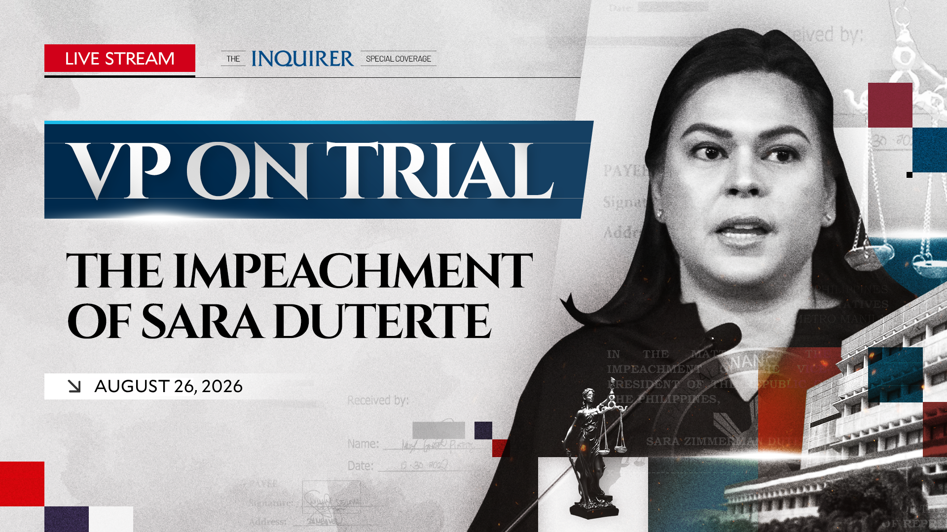 WATCH: Sara Duterte impeachment trial | Aug. 26, 2026