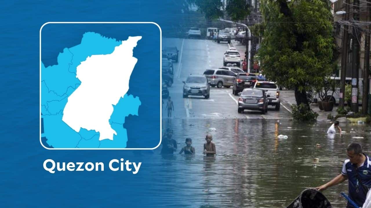 LIST: Flooded areas in Quezon City Saturday afternoon