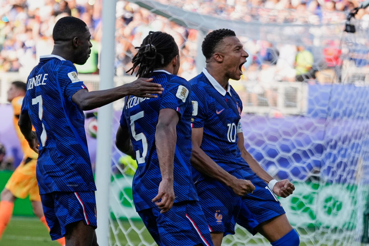 World Cup Kylian Mbappe France vs Paraguay