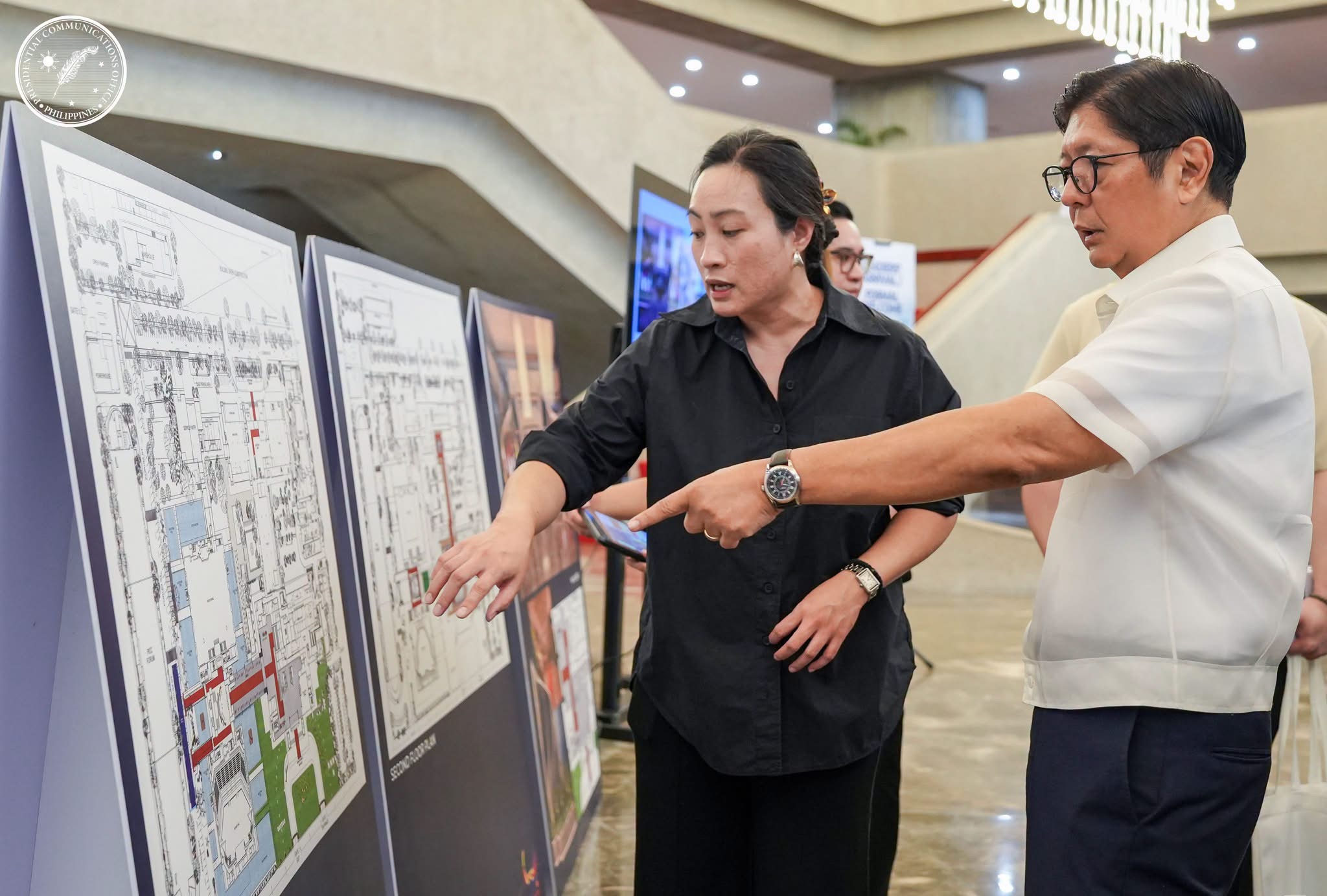 LOOK: Marcos inspects renovated PICC ahead of Asean Summit