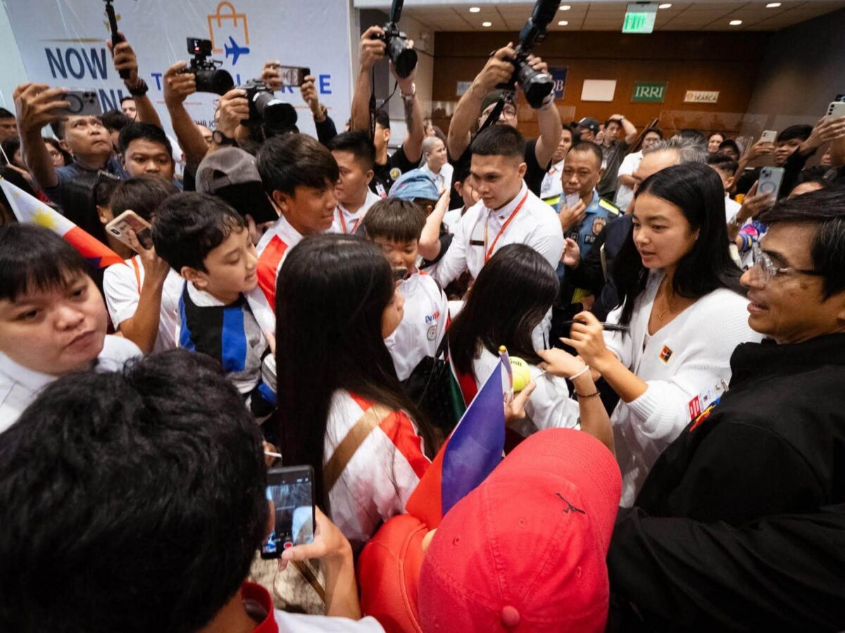 Alex Eala back in Manila after Wimbledon run