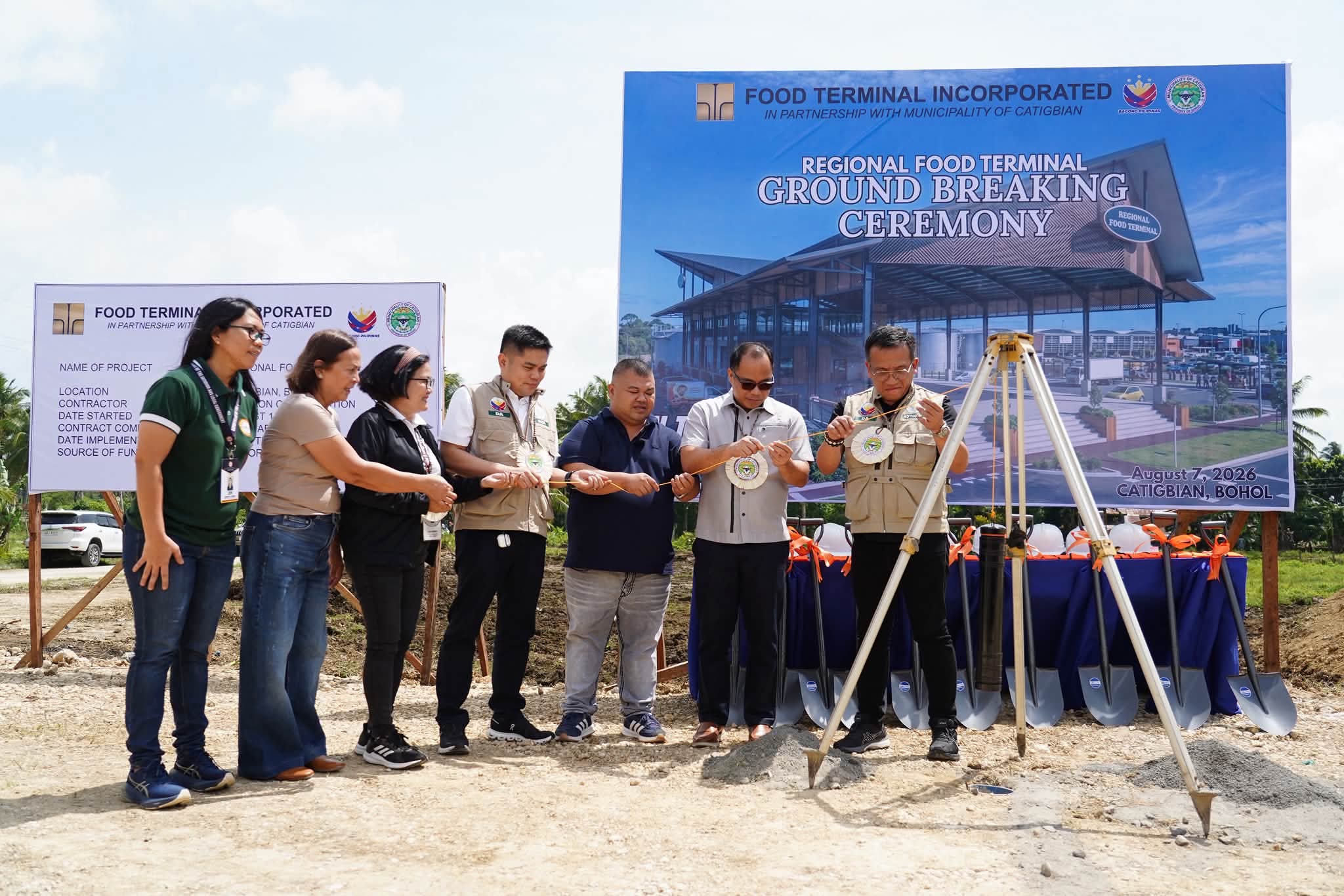 P61-M food terminal breaks ground in Bohol town