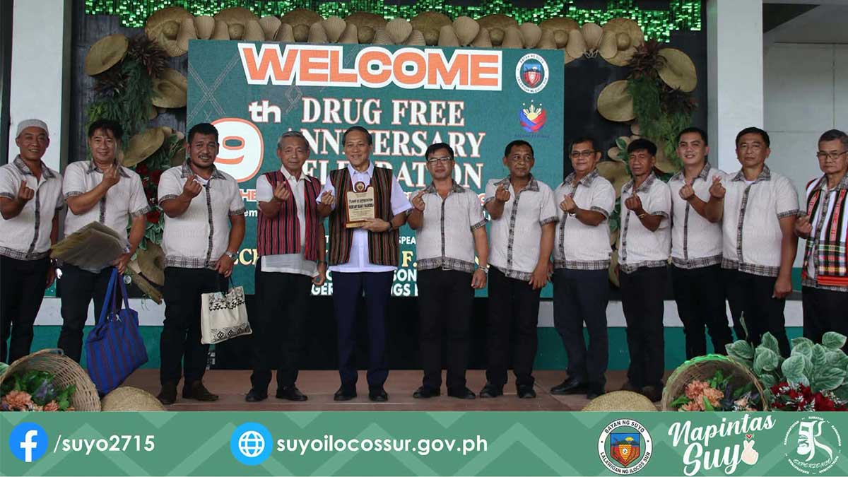 Ilocos Sur town marks 9 years as drug-free municipality