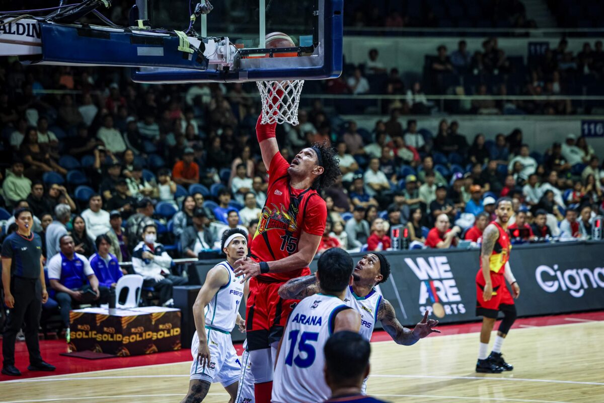 PBA June Mar Fajardo San Miguel Beer vs Converge