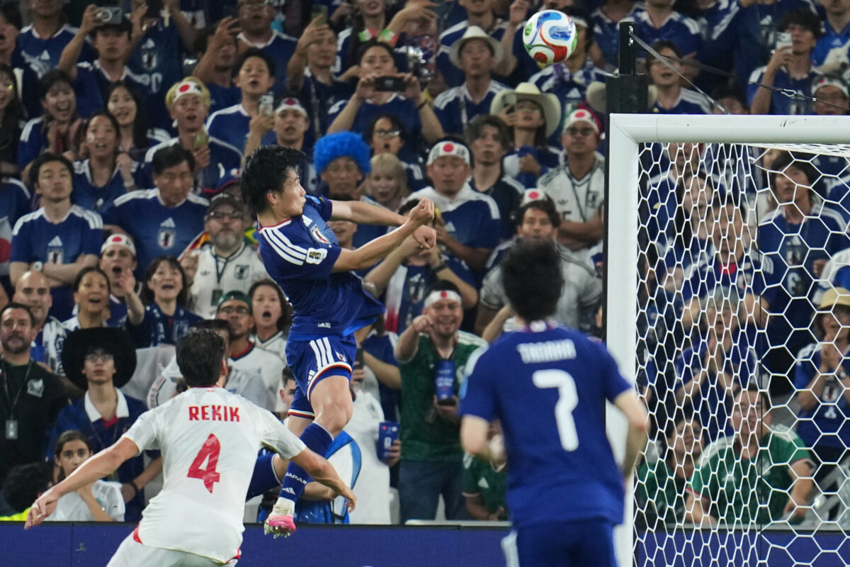 World Cup Ayase Ueda Japan vs Tunisia