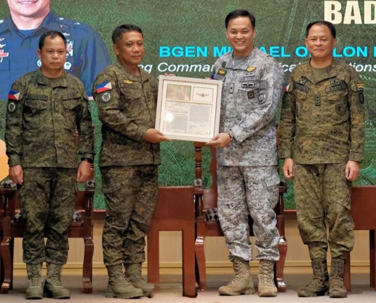 Mikee Romero becomes 1s reservist with honors from Army, Navy, Air Force