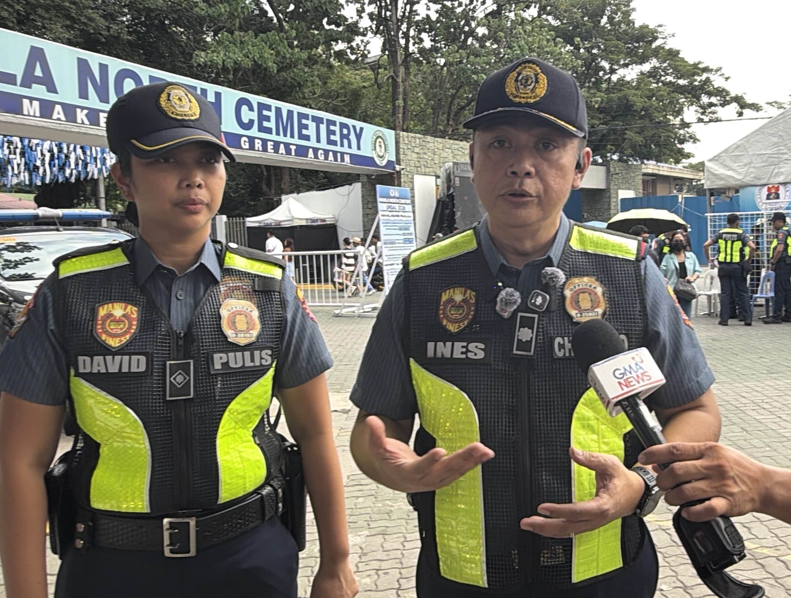 No illegal items seized in Manila North Cemetery so far – police