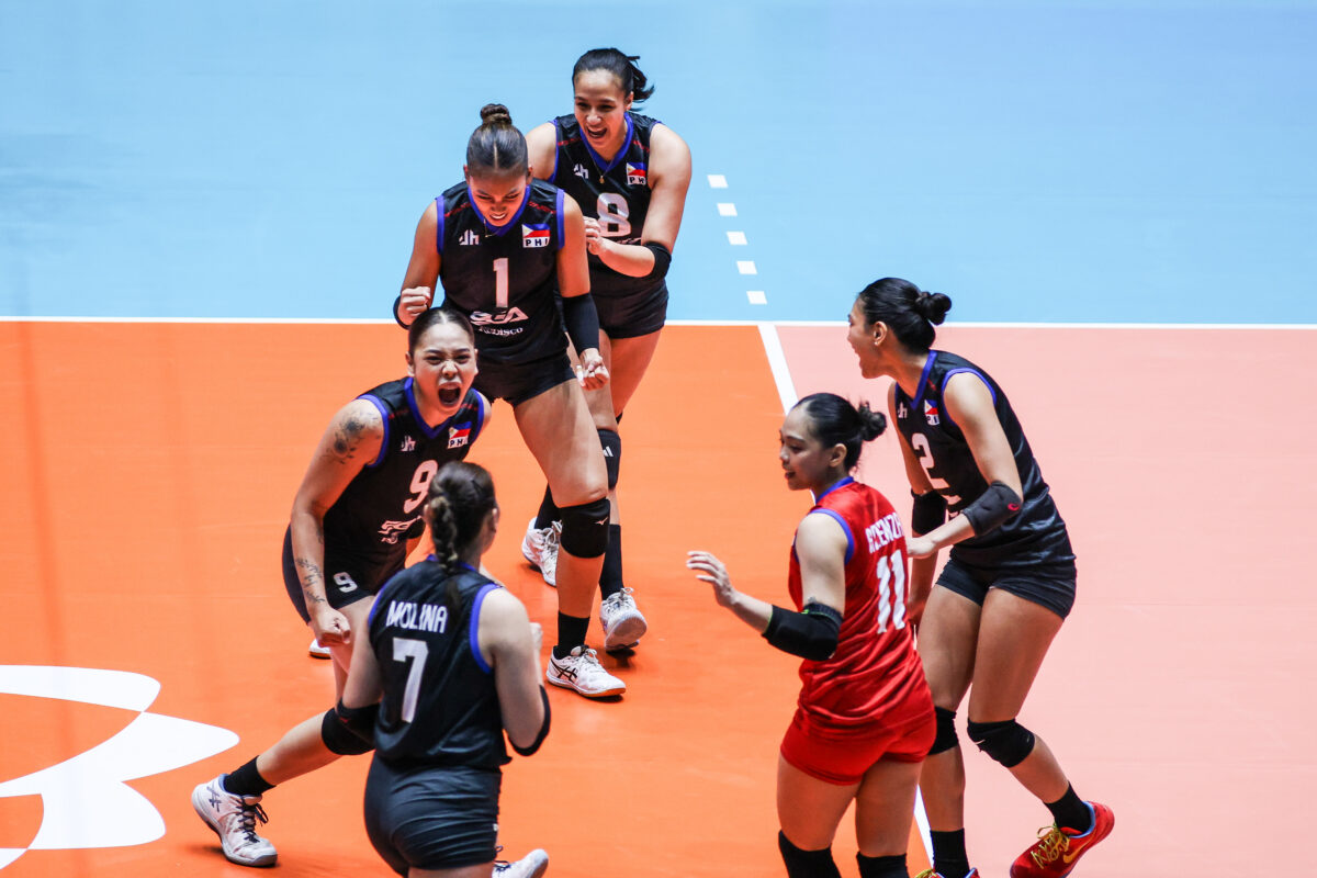 Alas Pilipinas Alyssa Valdez AVC Women's Cup vs Uzbekistan