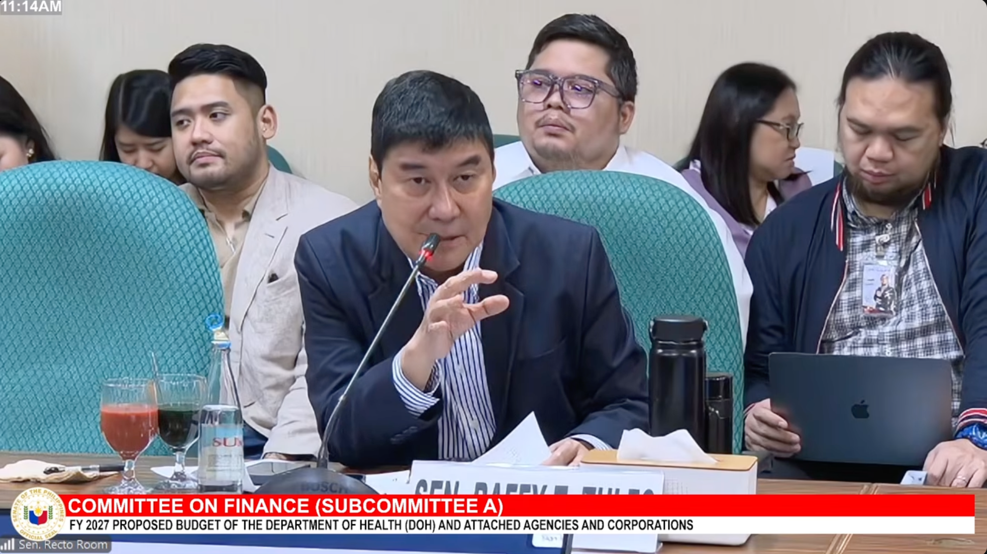 Tulfo grills new FDA officer-in-charge over alleged ties to ex-chief