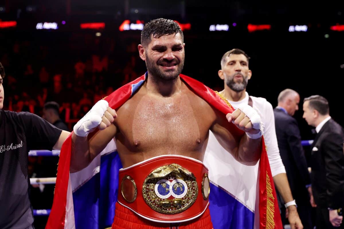 Croatia's Filip Hrgovic vs Moses Itauma IBF heavyweight world title