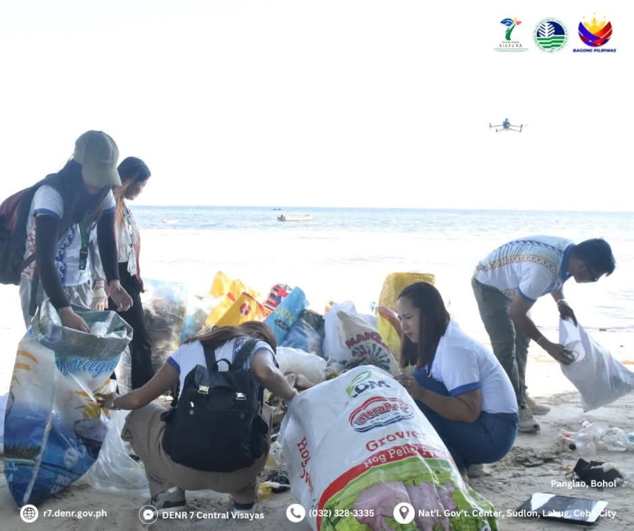 250 kilos of marine waste collected in touristy Panglao, Bohol