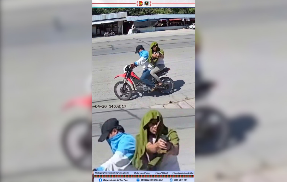 Manhunt launched vs 2 suspects in Maguindanao Sur shooting