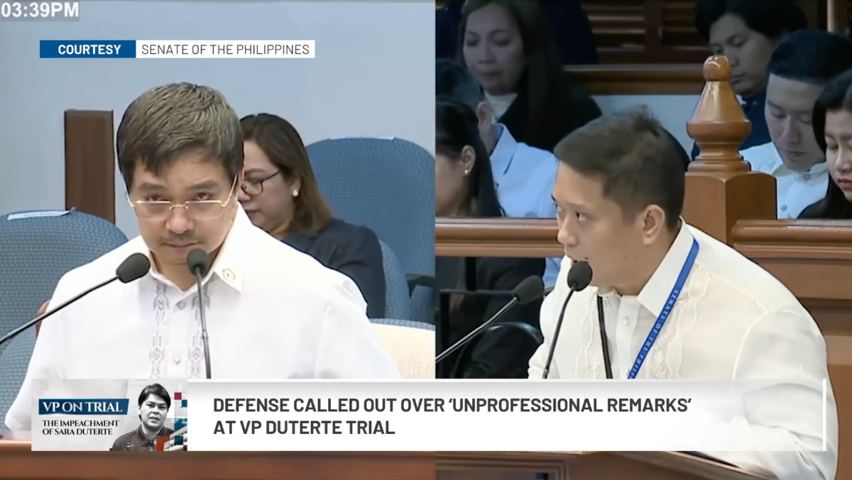 WATCH: Defense called out over ‘unprofessional remarks’