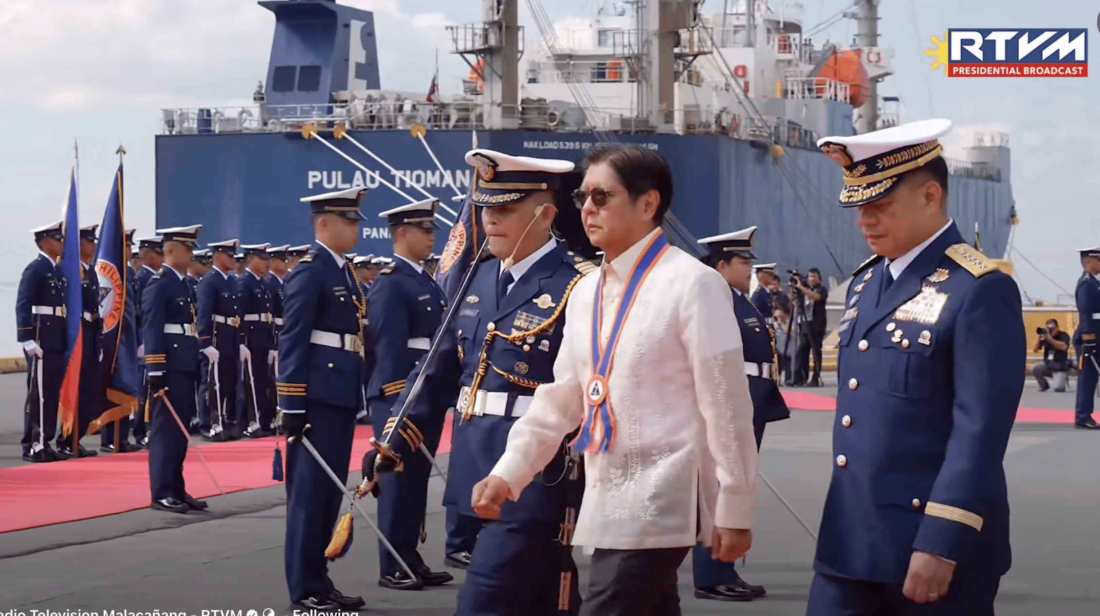 Marcos vows to strengthen PCG amid maritime challenges