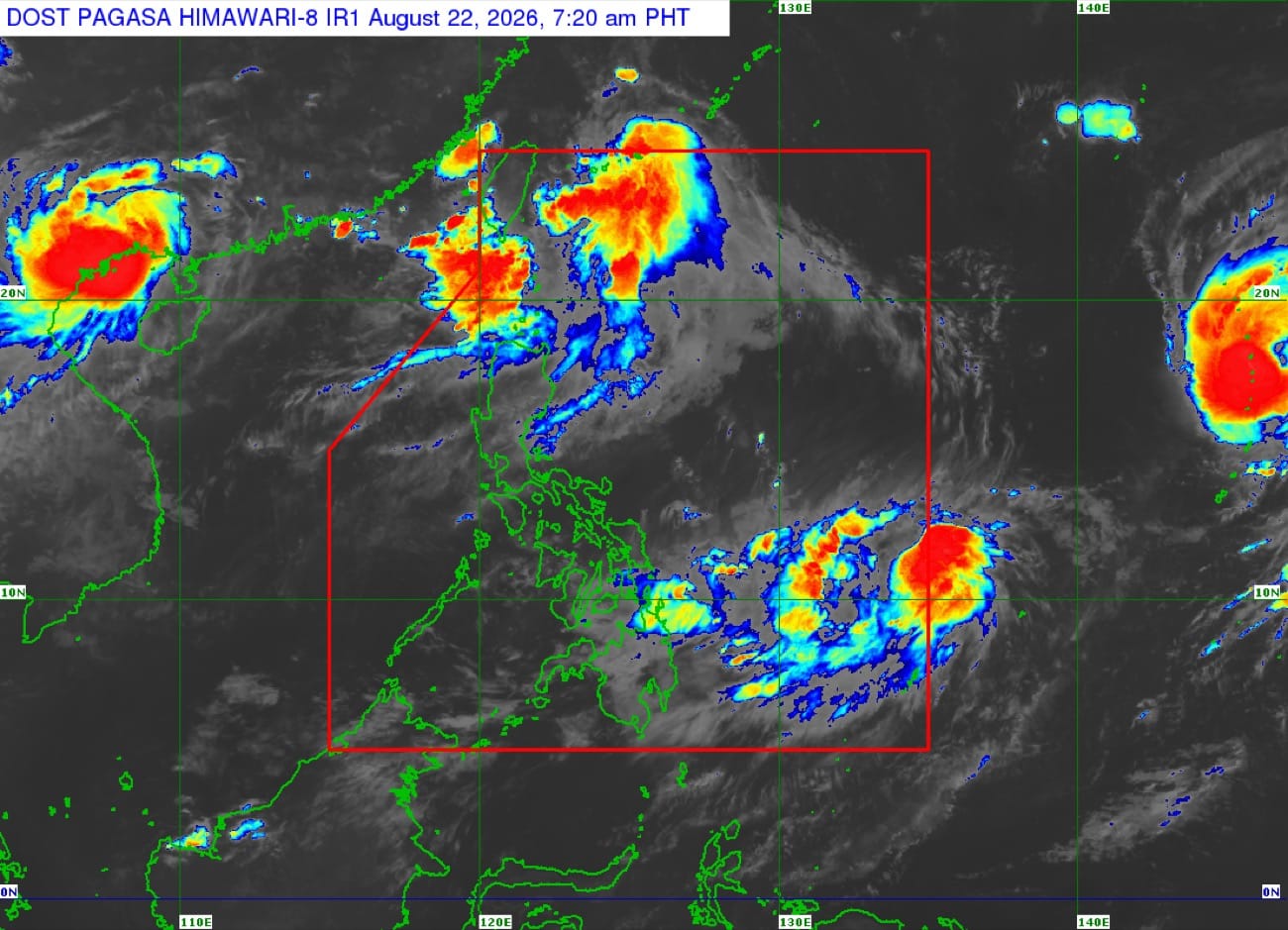Habagat to bring rains in Luzon; fair weather over Visayas, Mindanao