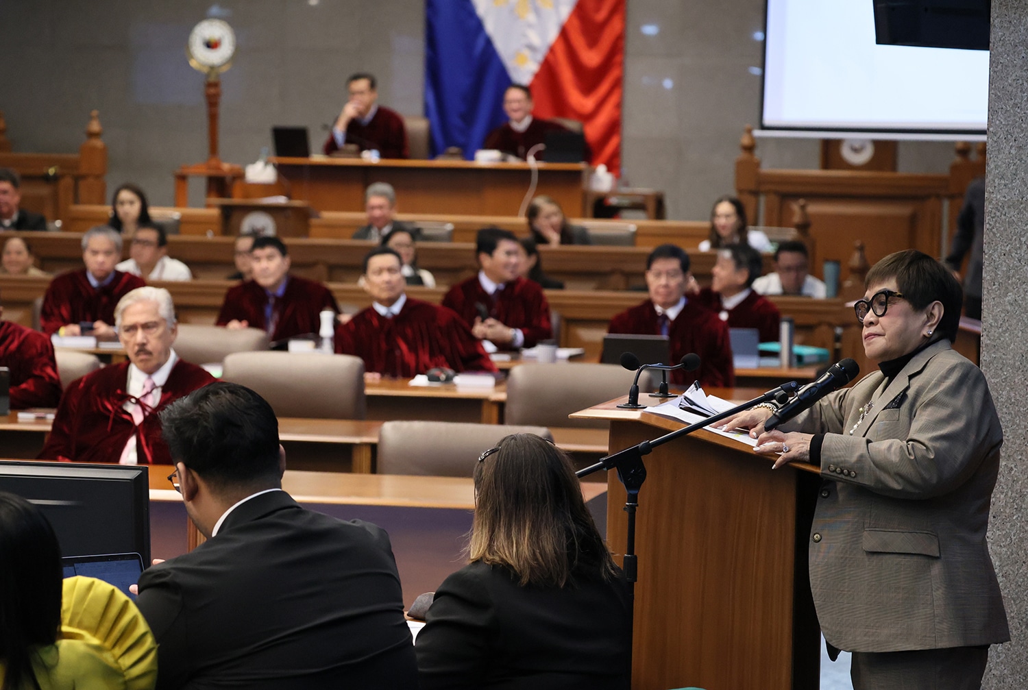 Sara Duterte impeachment trial on Tuesday suspended due to bad weather