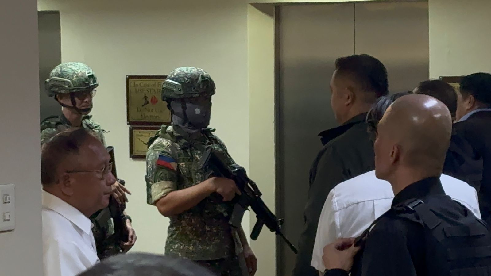 PNP on full alert after gunshots heard at Senate