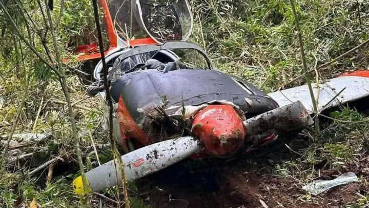 PAF plane crashes in Benguet; 2 injured