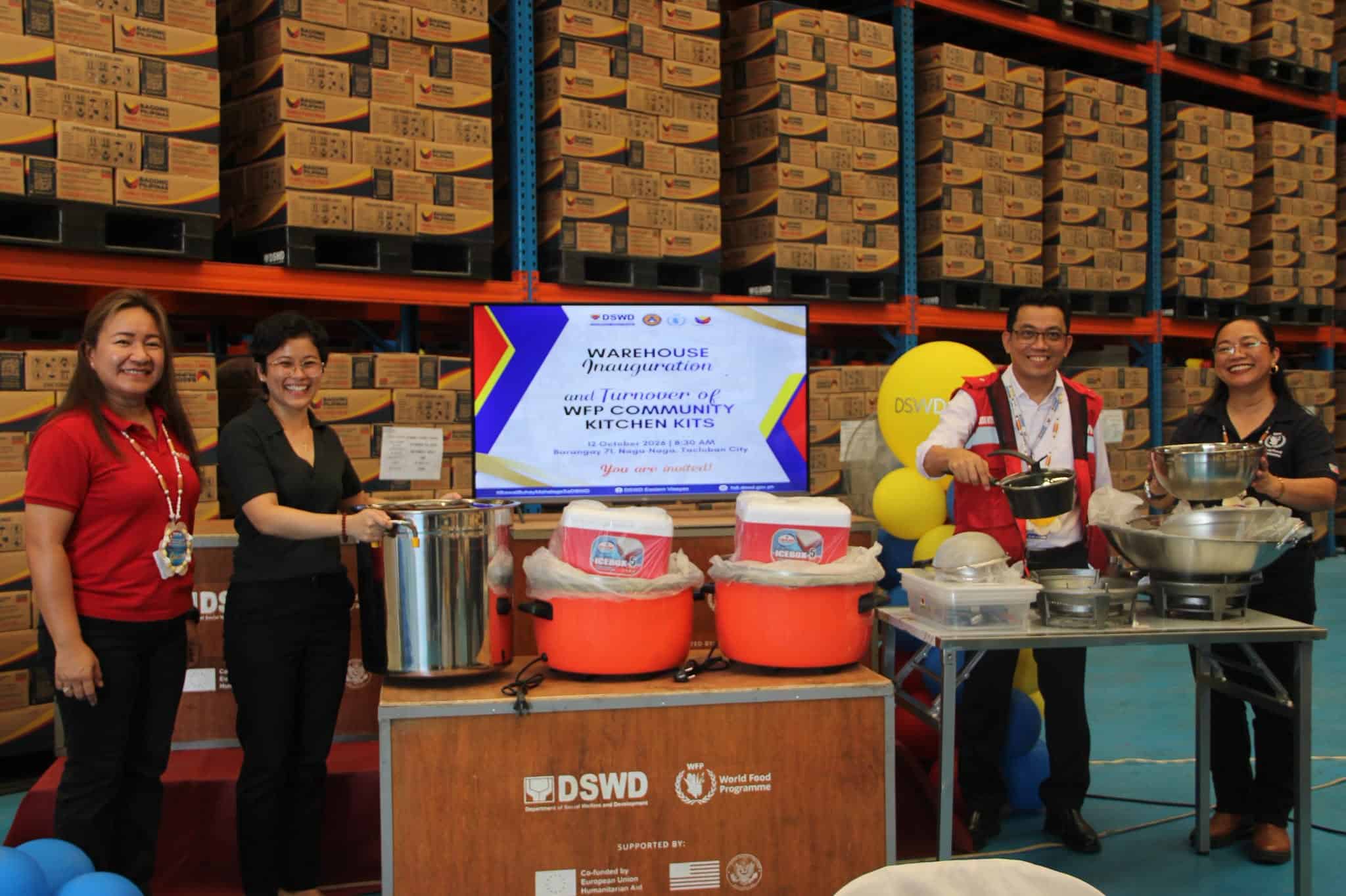 DSWD boosts relief storage, food aid in Eastern Samar 