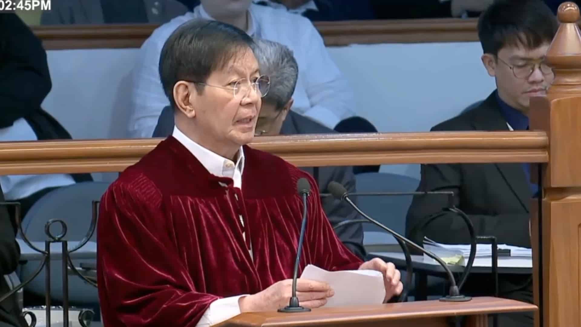 WATCH: Lacson denies filing perjury case vs Lascañas
