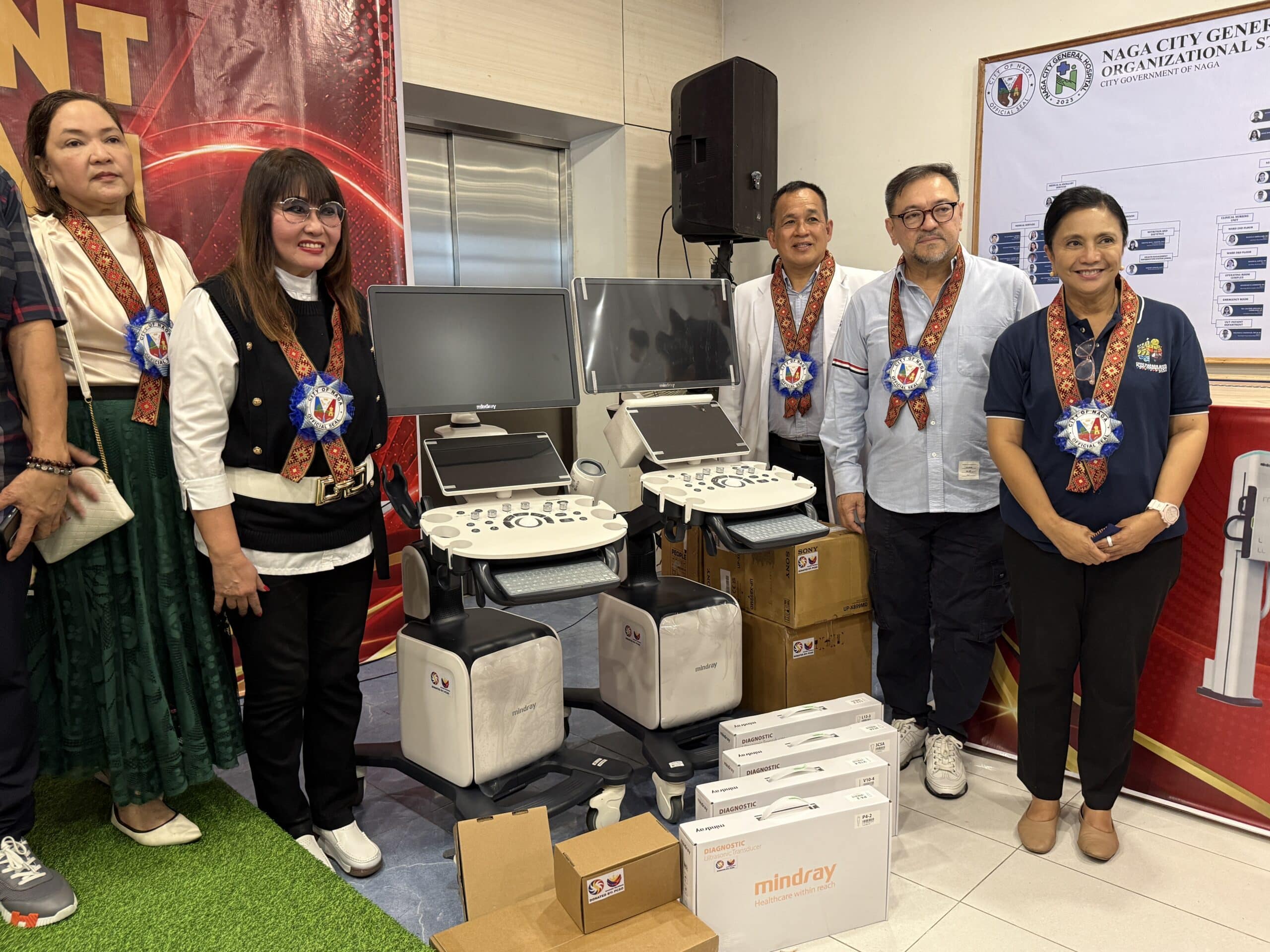 Naga City Hospital gets P25.1M in medical equipment from PCSO