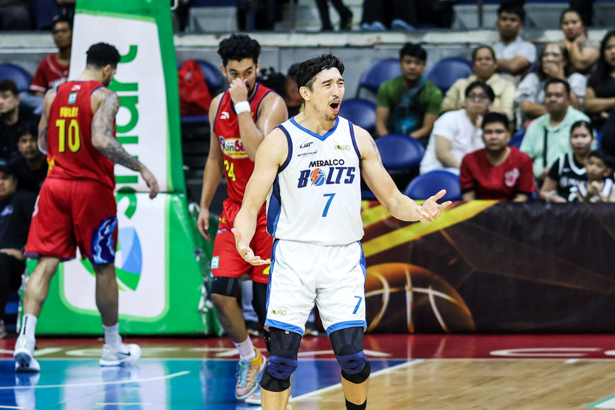 Cliff Hodge Meralco vs Rain or Shine PBA