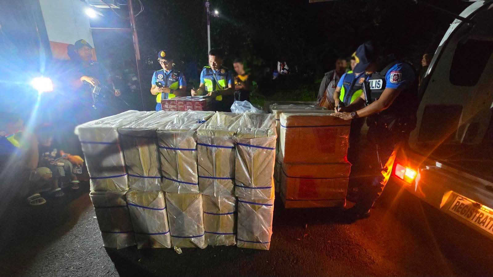 P800,000 smuggled cigarettes seized in Ozamiz checkpoint