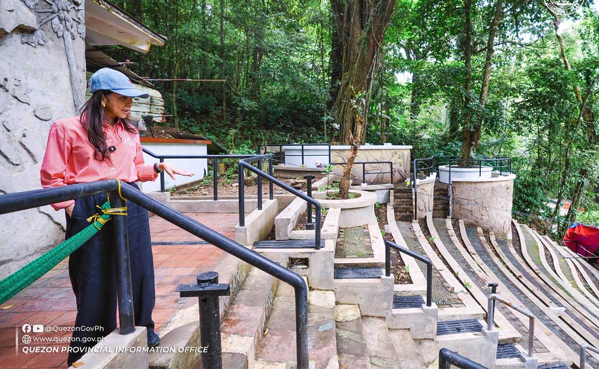 Quezon overhauls herbal pavilion along scenic Atimonan zigzag road